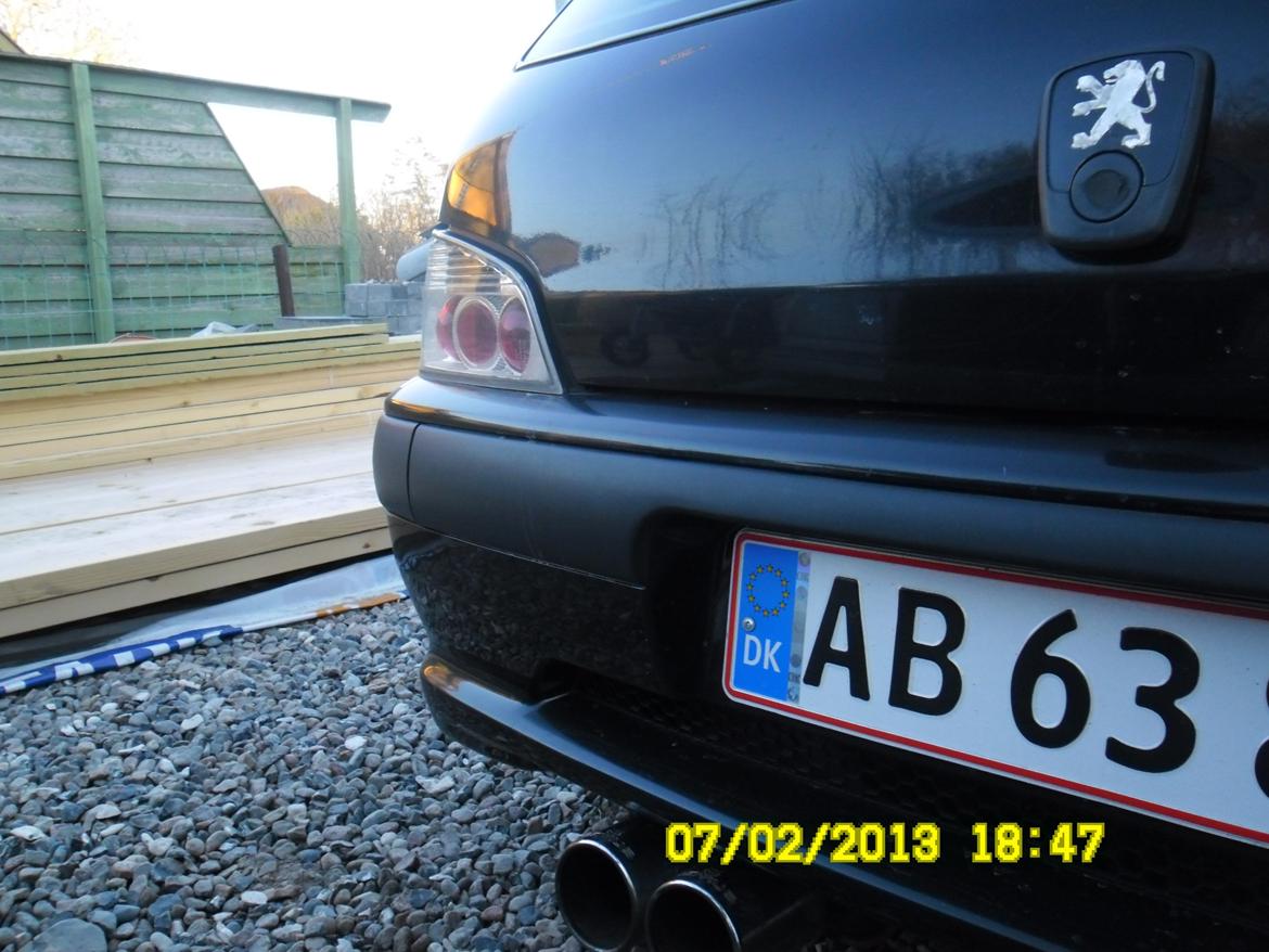 Peugeot 106 rally. totalskadet billede 12