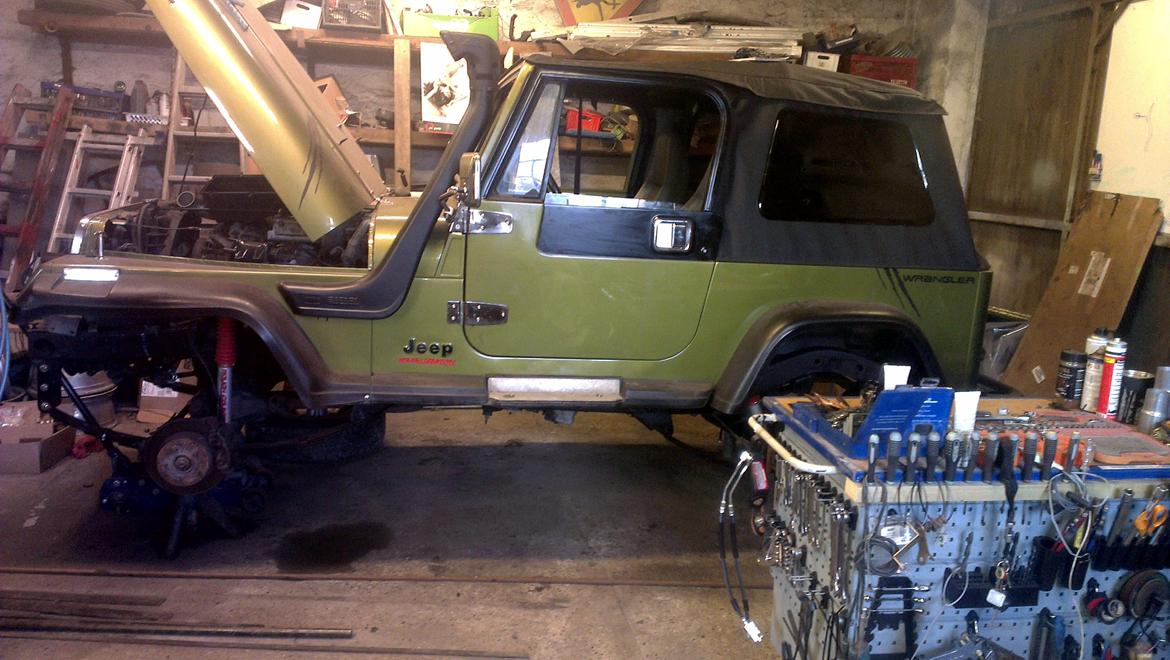 Jeep Wrangler hard/softtop billede 8