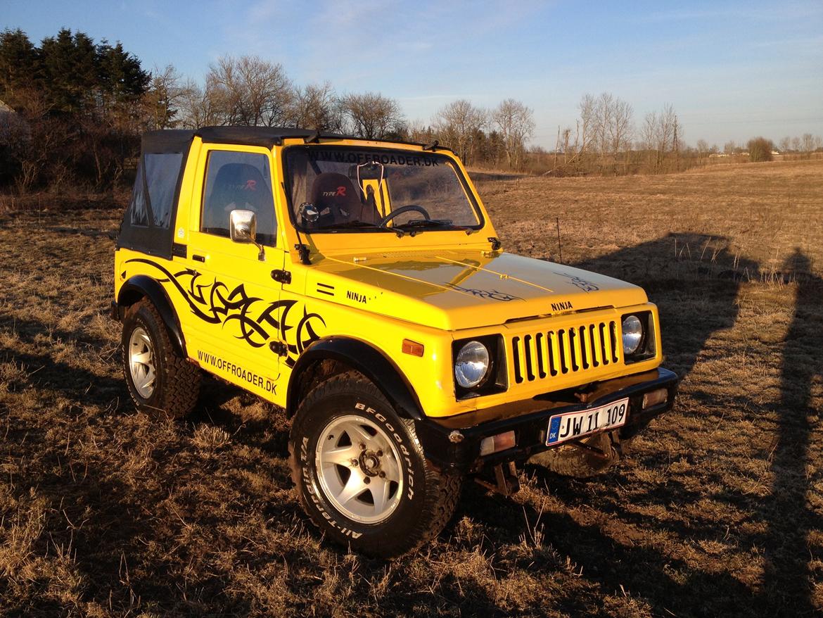 Suzuki Sj410 4x4 med 1.3 jimny Motor DK's eneste! billede 2