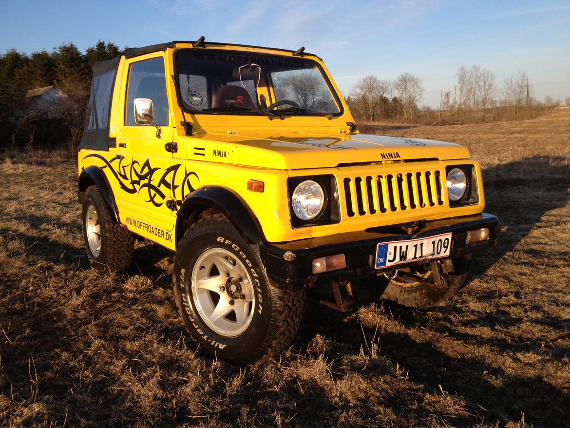 Suzuki Sj410 4x4 med 1.3 jimny Motor DK's eneste! billede 8