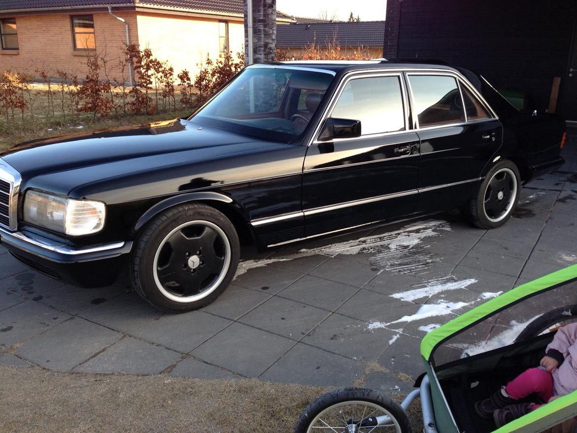 Mercedes Benz w126 SE380 - amg fælge billede 12