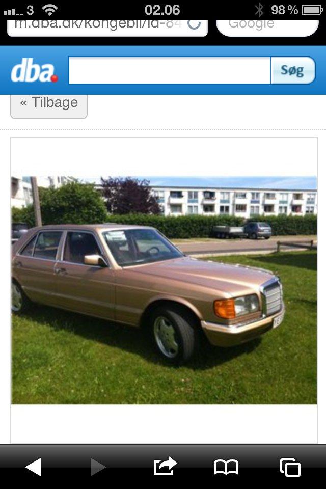 Mercedes Benz w126 SE380 - Sådan købte jeg den. billede 18