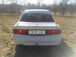 Mitsubishi Lancer glxi * købt igen * - Nyvasket og som den står pt. med vinterfælge.. billede 11