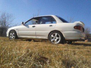 Mitsubishi Lancer glxi * købt igen * - Nyvasket og som den står pt. med vinterfælge.. billede 12