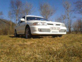 Mitsubishi Lancer glxi * købt igen * - Nyvasket og som den står pt. med vinterfælge.. billede 13