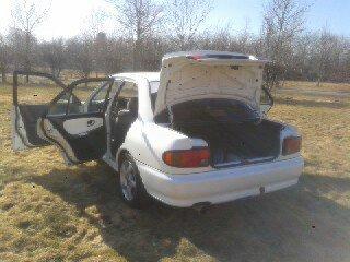 Mitsubishi Lancer glxi * købt igen * - Nyvasket og som den står pt. med vinterfælge.. billede 14