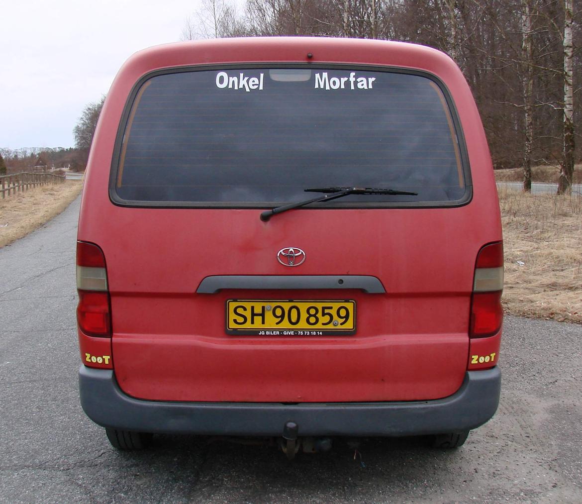 Toyota HiAce 2,4 TD. Lang model billede 10