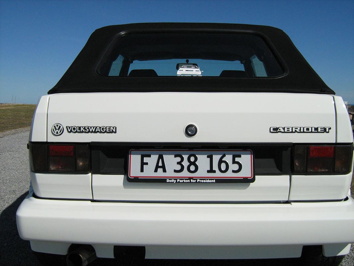 VW Golf 1 Cabriolet - Så var det hele sikkert mere muntert.... billede 12