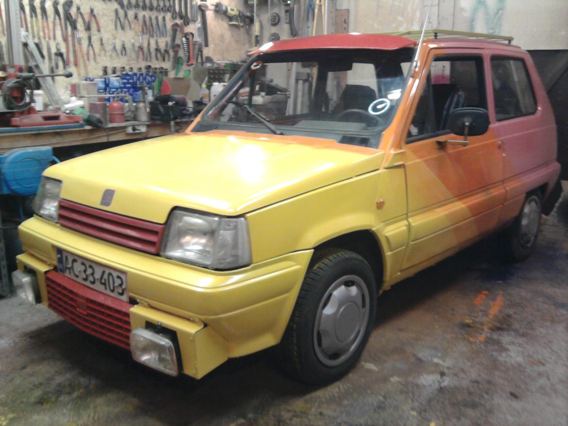 Seat marabella - så blev den malet  billede 5