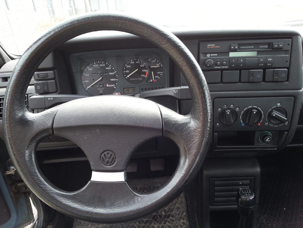 VW Polo 86c GT Coupé - Meget behageligt sted at opholde sig billede 9