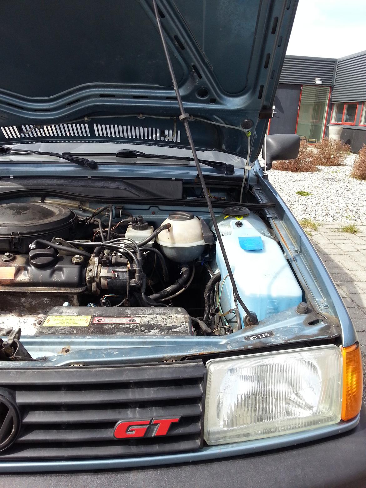 VW Polo 86c GT Coupé - Langt fra ser det godt ud, tæt på ser det langt fra godt ud billede 14