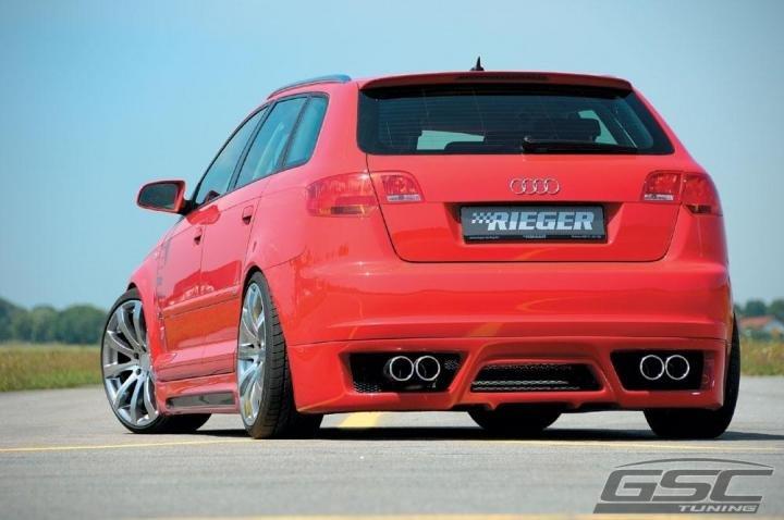 Audi A3 SPORTBACK - Det er dette bagskørt der kommer på  billede 15