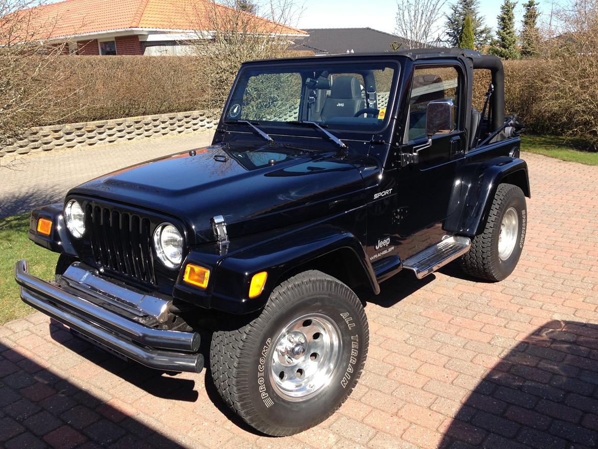 Jeep Wrangler Sport 4x4, Soft Top, TJ (SOLGT) billede 8