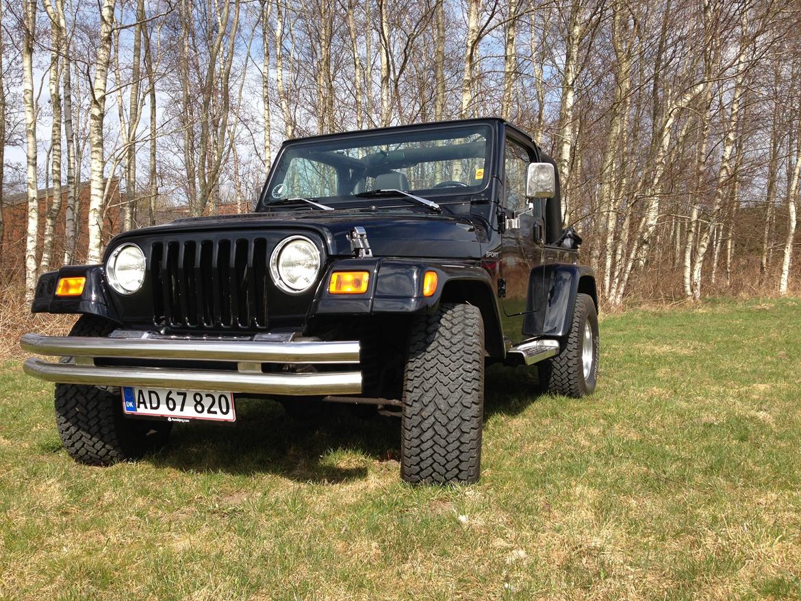 Jeep Wrangler Sport 4x4, Soft Top, TJ (SOLGT) billede 12