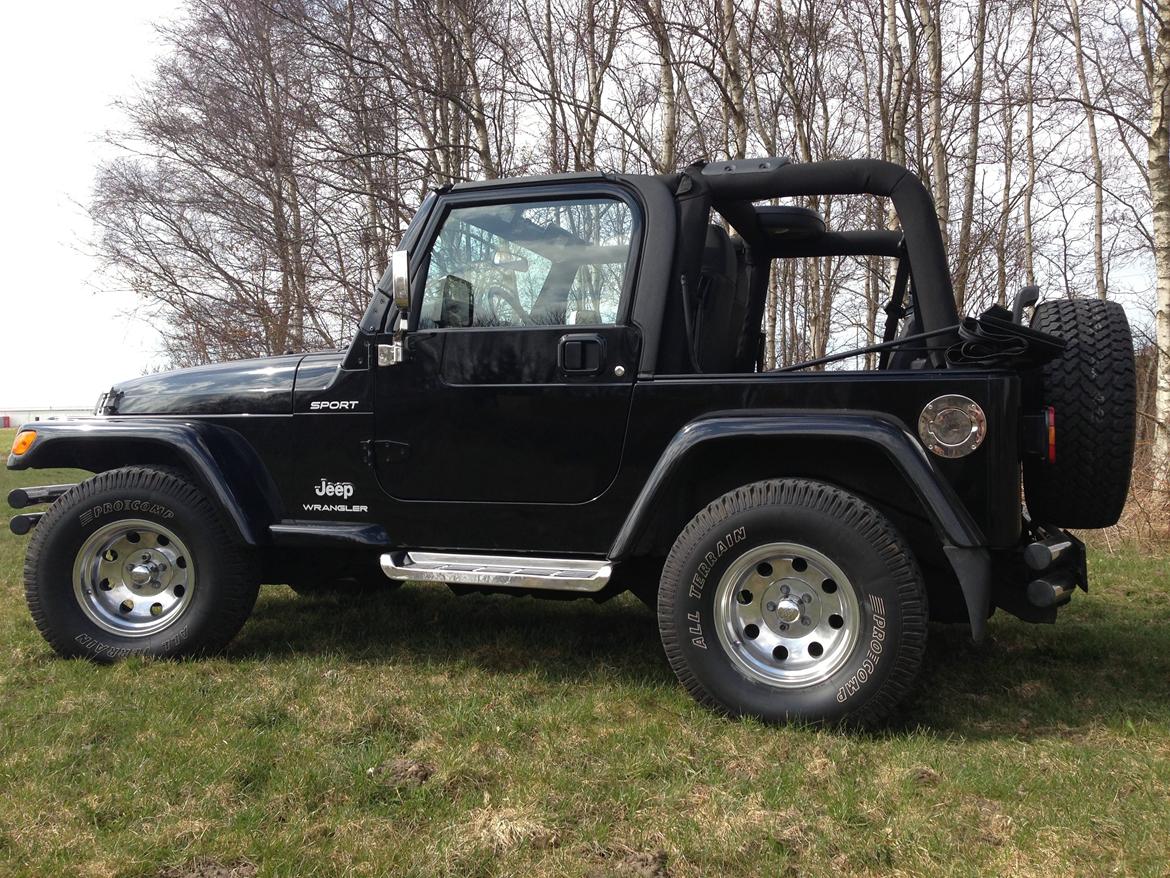 Jeep Wrangler Sport 4x4, Soft Top, TJ (SOLGT) billede 13