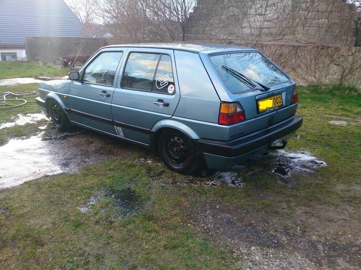 VW Golf Mk2 lowrider *SOLGT* billede 7