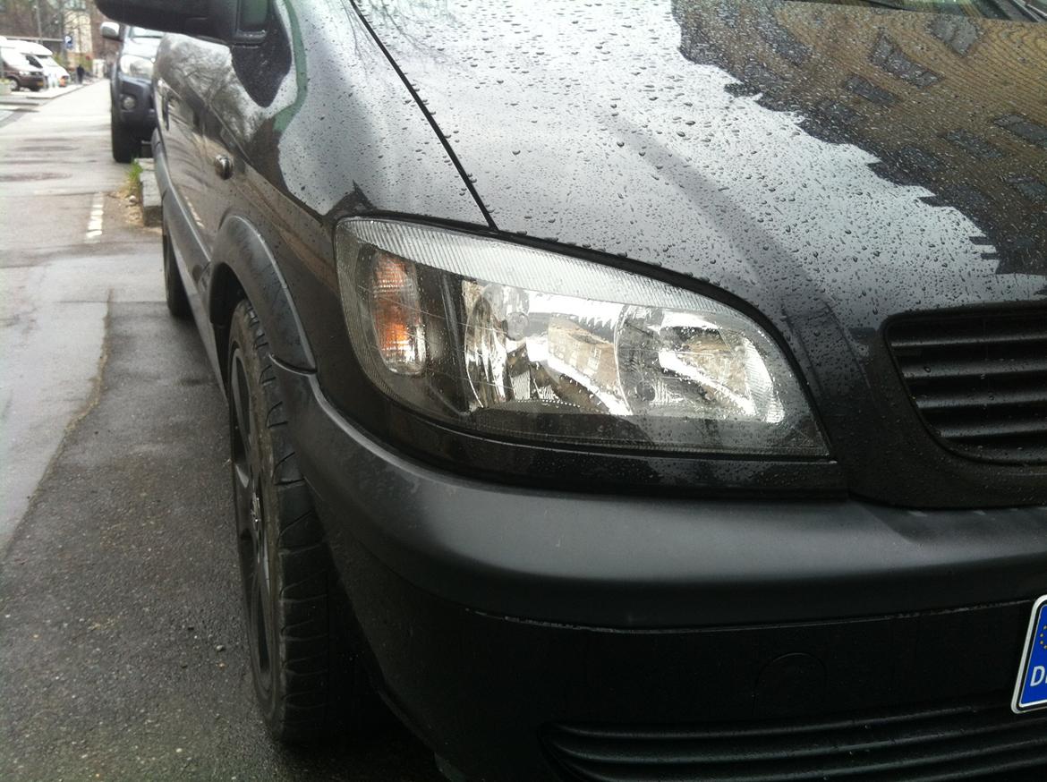 Opel Zafira a - Hjemme lavet sorte for lygte billede 4