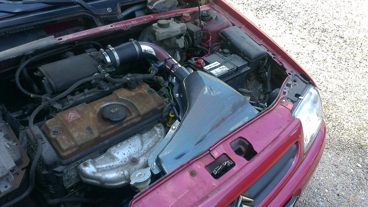 Citroën Saxo 1,4i 8v 97,9 hk:) Tidl. Bil - ny monteret cupindsugning billede 7