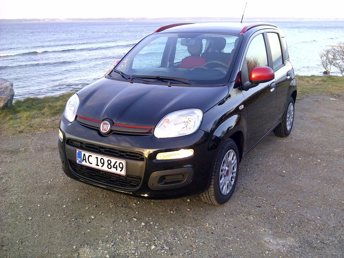 Fiat Panda 1,2 Valore - Nu med røde spejle og røde tagræling billede 11