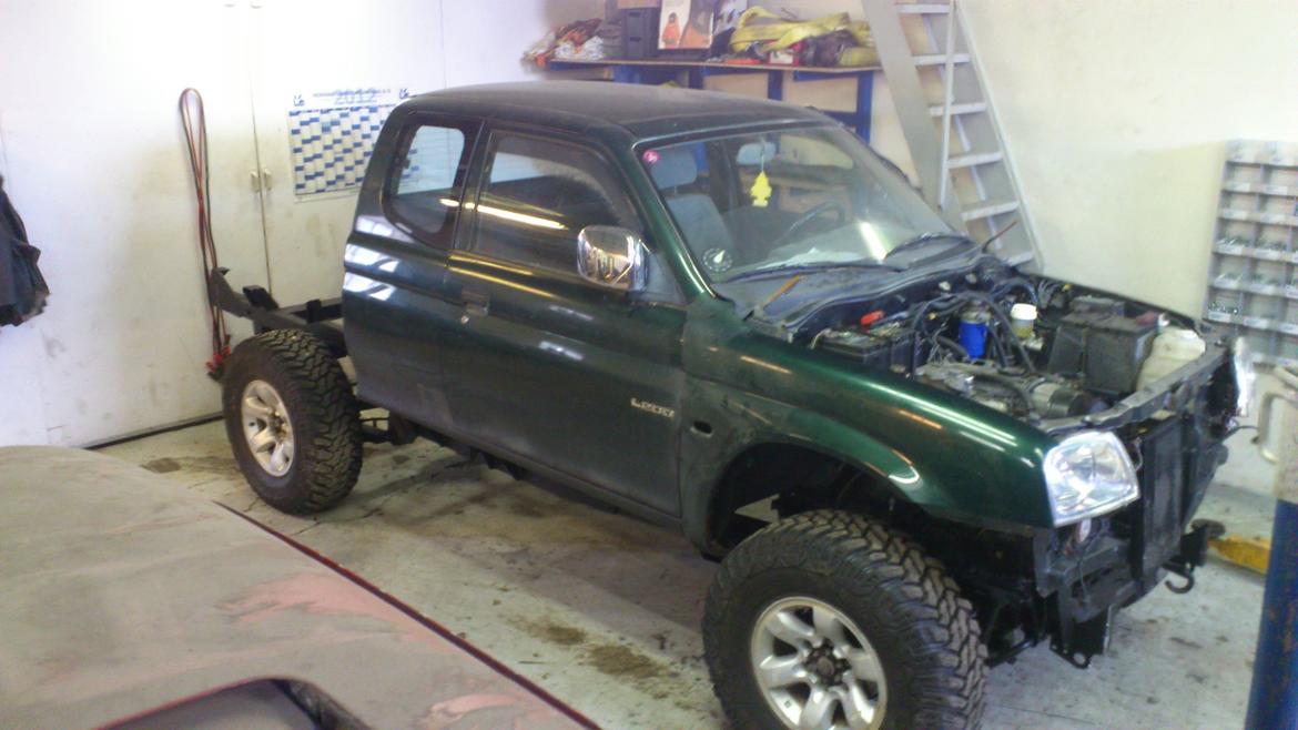 Mitsubishi L200 - Da jeg byggede bilen, vist med 33x11.5 cooper stt billede 9