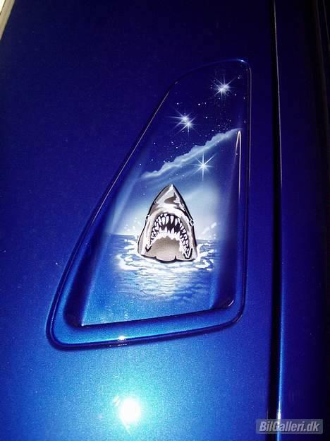 Opel Kadett E Gsi - Motiver på gæller er lavet ved Blitz-hits 2005 billede 6