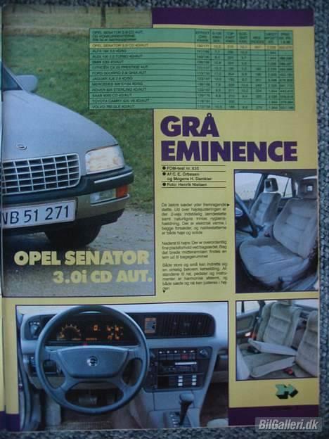 Opel Senator 3,0i R6 24Valve - Side2 billede 19