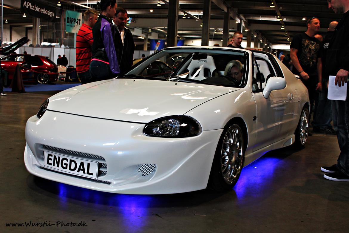 Honda Del Sol *White Ghost* (Sommerbil) - Til Fast and furious carshow 2013 billede 4