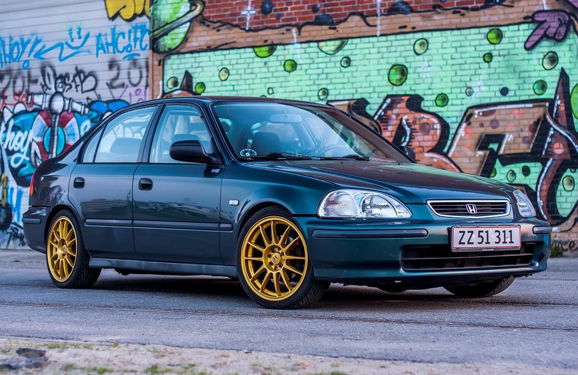 Honda Civic 1.5 iLS - Nu med nyfarvede fælge :) billede 1