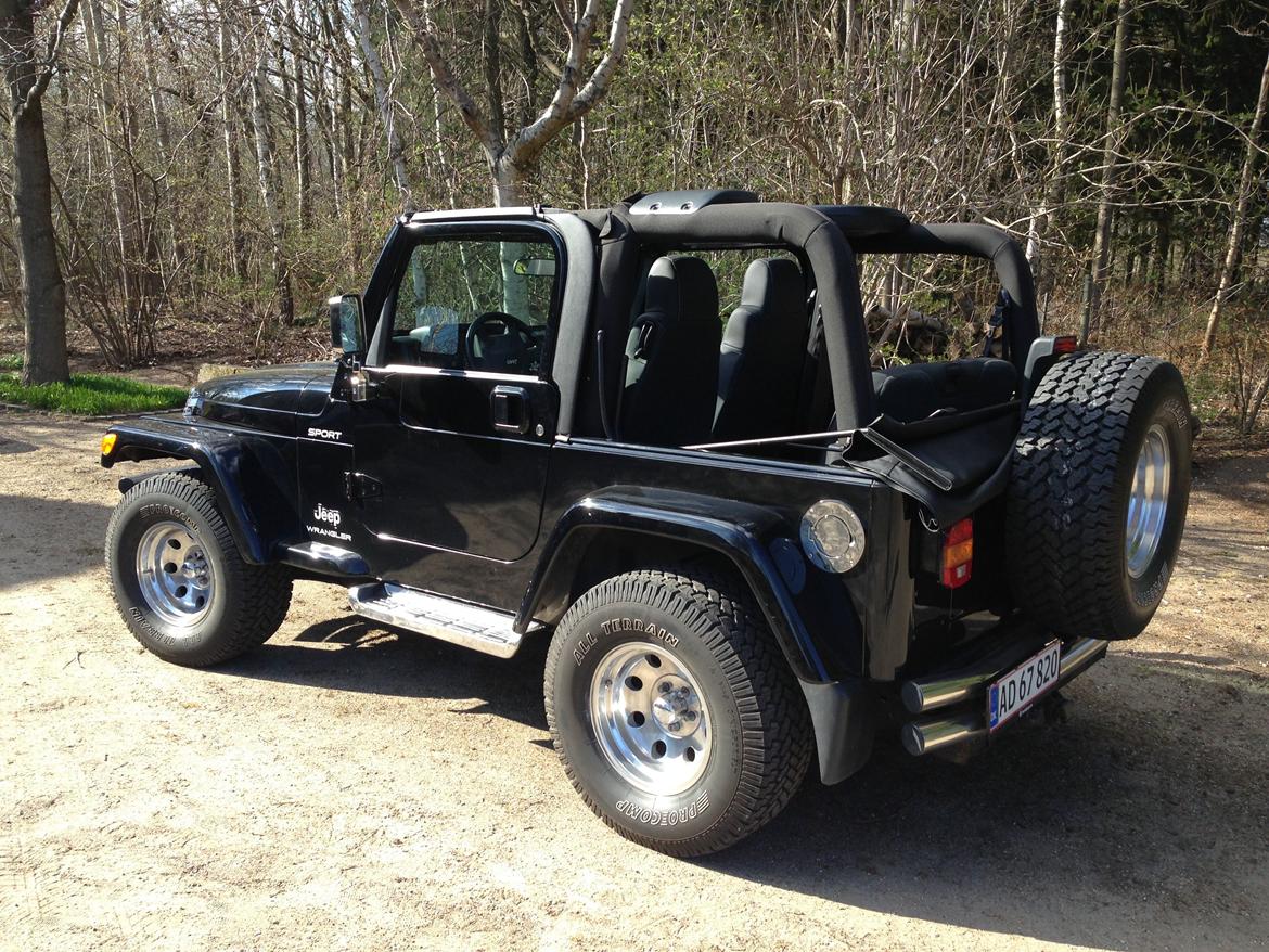 Jeep Wrangler Sport 4x4, Soft Top, TJ (SOLGT) billede 17