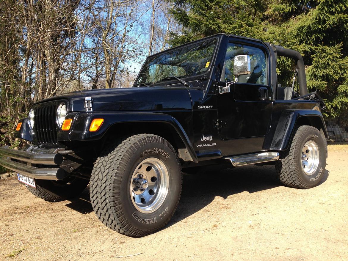 Jeep Wrangler Sport 4x4, Soft Top, TJ (SOLGT) billede 18