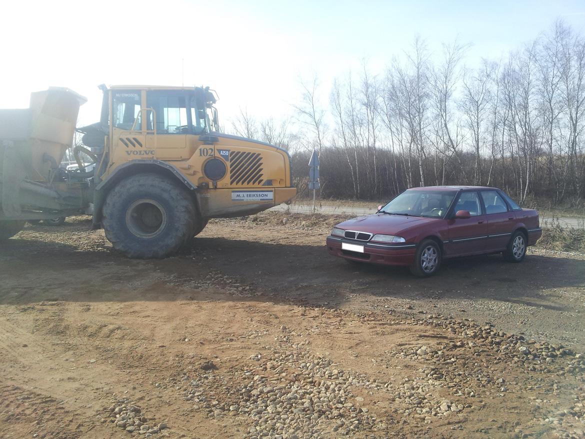 Rover 420 GSi  *DØD* :( - På arbejdet.. billede 3