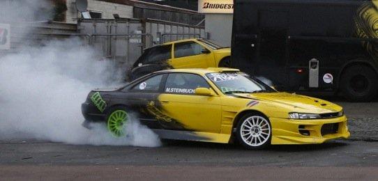 Nissan 200sx s14a driftbil billede 3