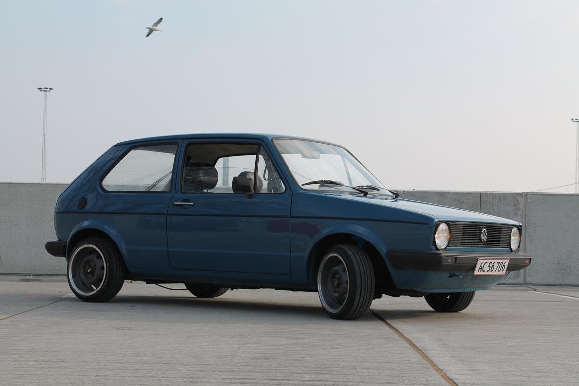 VW Golf Mk1 - Før den blev sænket billede 1