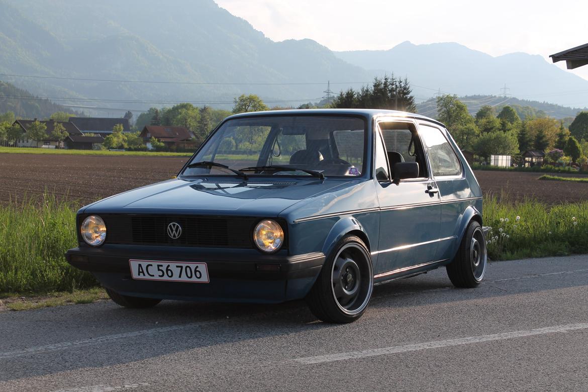 VW Golf Mk1 - Efter den blev sænket i for billede 2