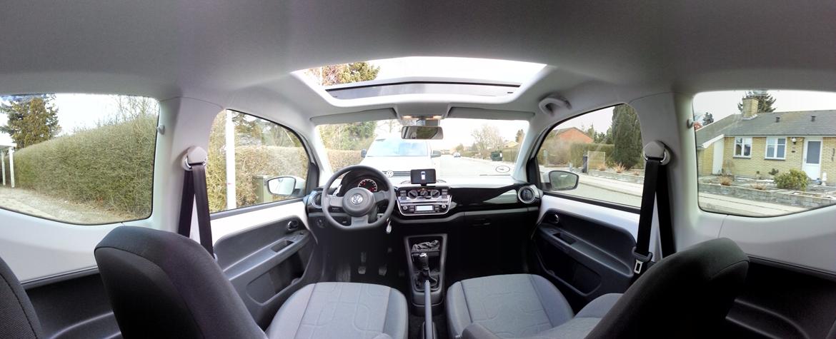 VW Move Up! 75Hk Bmt - Panorama - Et "Panorama" af kabinen billede 6