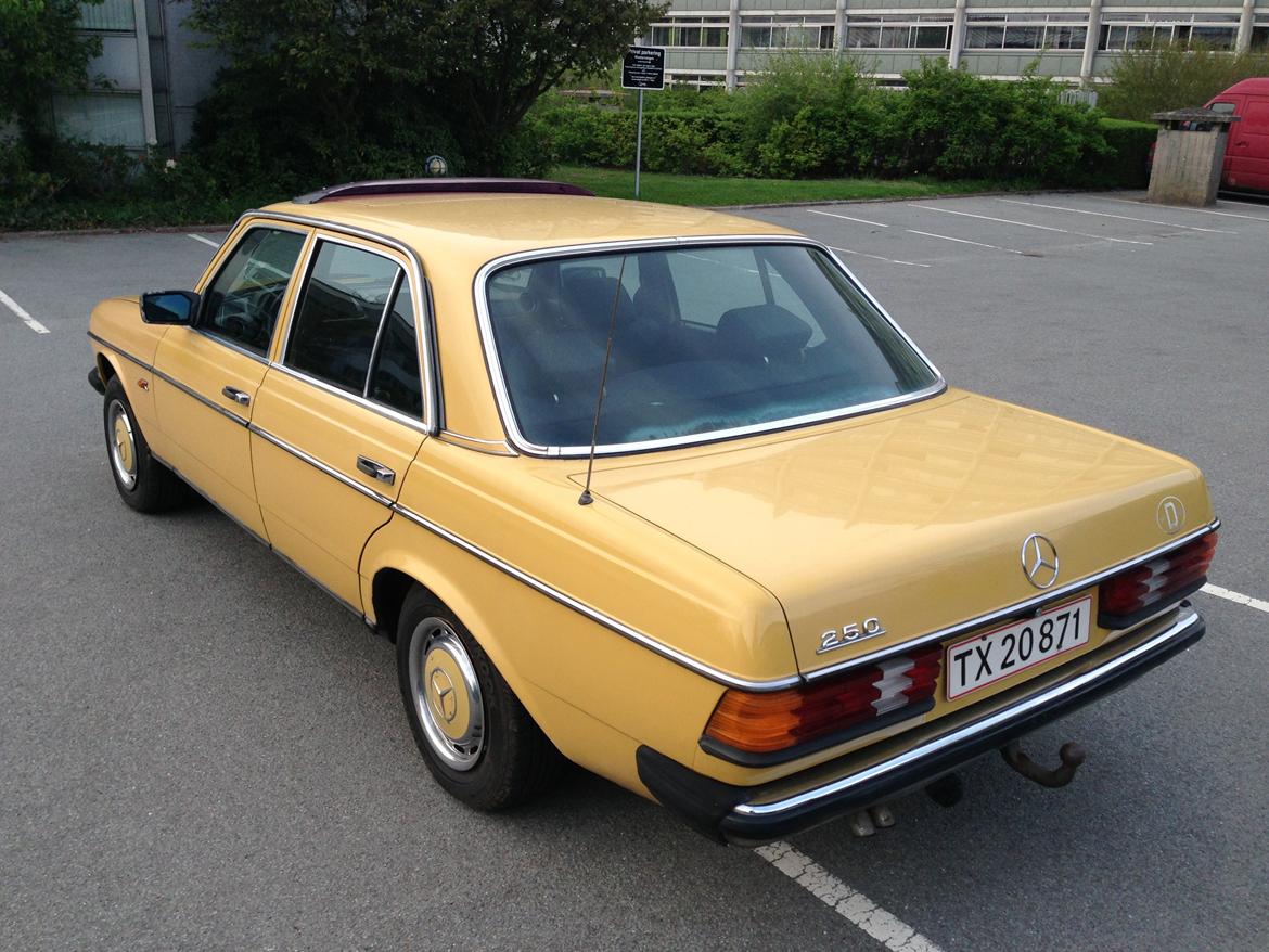 Mercedes Benz W123 250 aut. 6 cyl billede 8