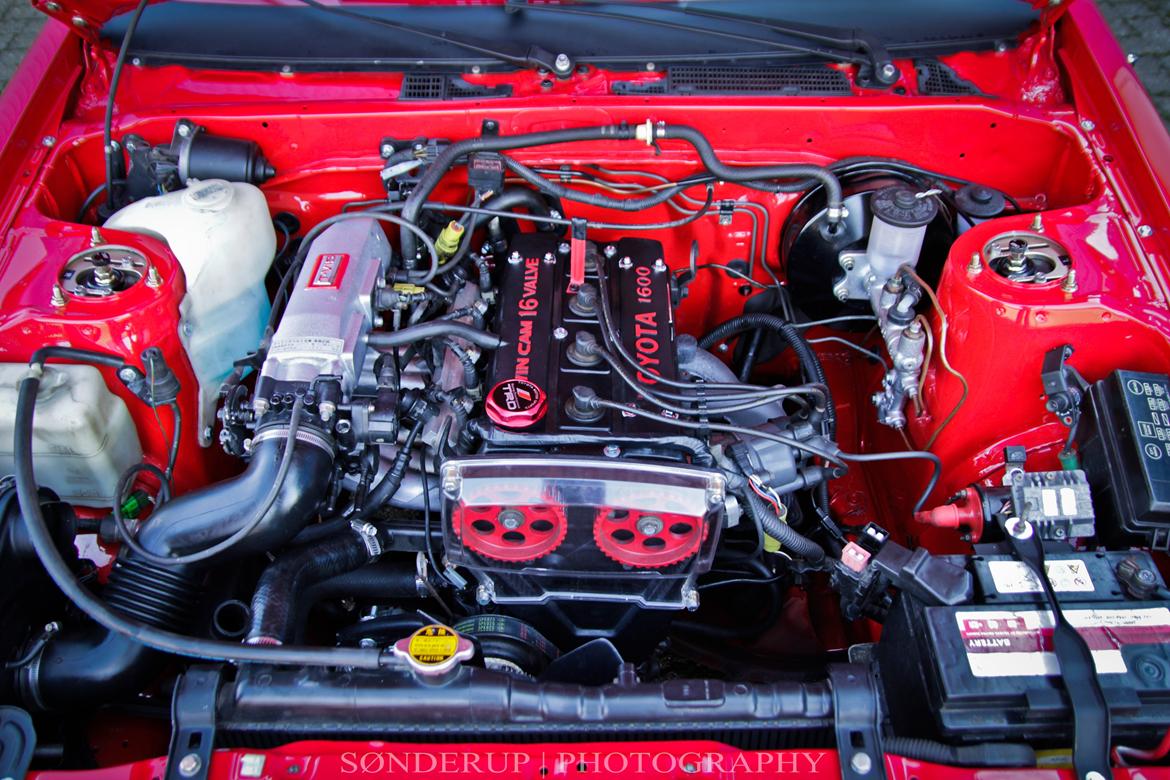 Toyota Corolla 1.6 16V GT Coupe AE86 "Noisy Boy" - Motoren efter billede 10