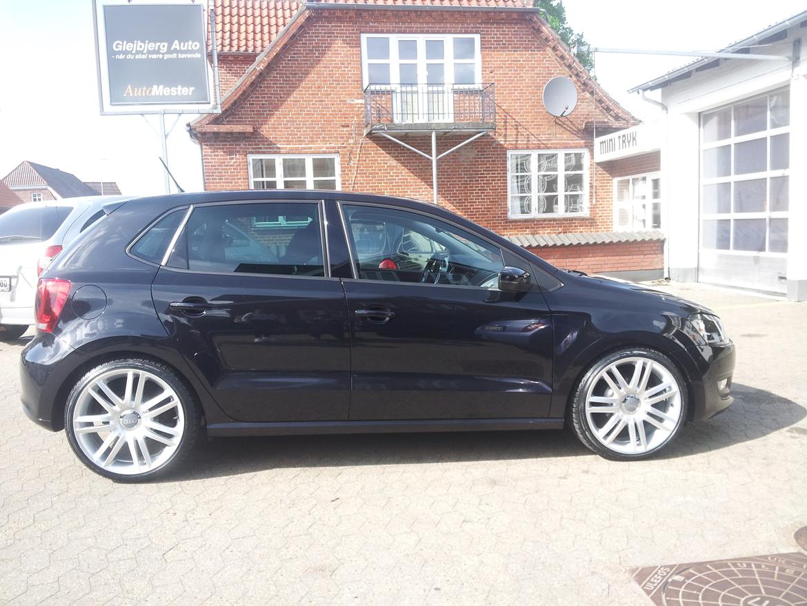 VW Polo 6r 1,6 bmt - Sommer klar m. nye Audi s8 fælgle og H&R 25/40 sænkning billede 5