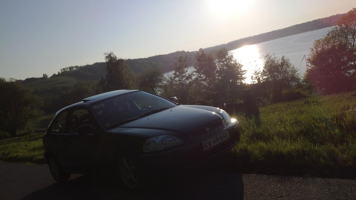 Honda Civic EK4 VTI - Første lange køretur, en suveræn skøn "sommer" aften billede 1