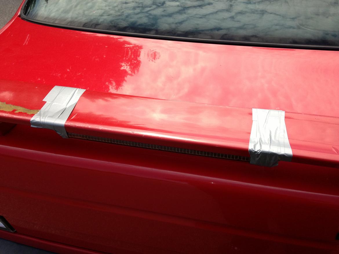 Peugeot 405 - Ja spoileren knak under -22 grader :/ billede 11