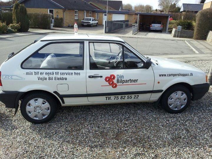 VW Polo Coupe Black/White Edition - Som bilen så ud da jeg fik den i januar 2012 billede 19