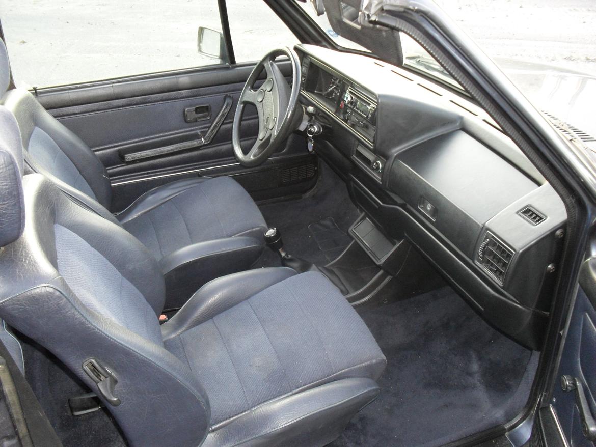 VW Golf 1 1.8I GL Karmann Cabriolet billede 8