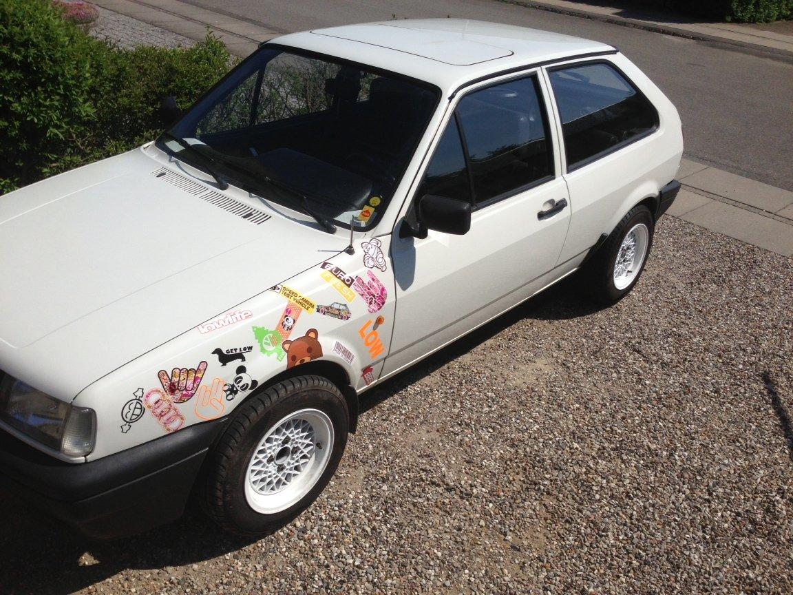 VW Polo Coupe Black/White Edition - Stickerbomb billede 17