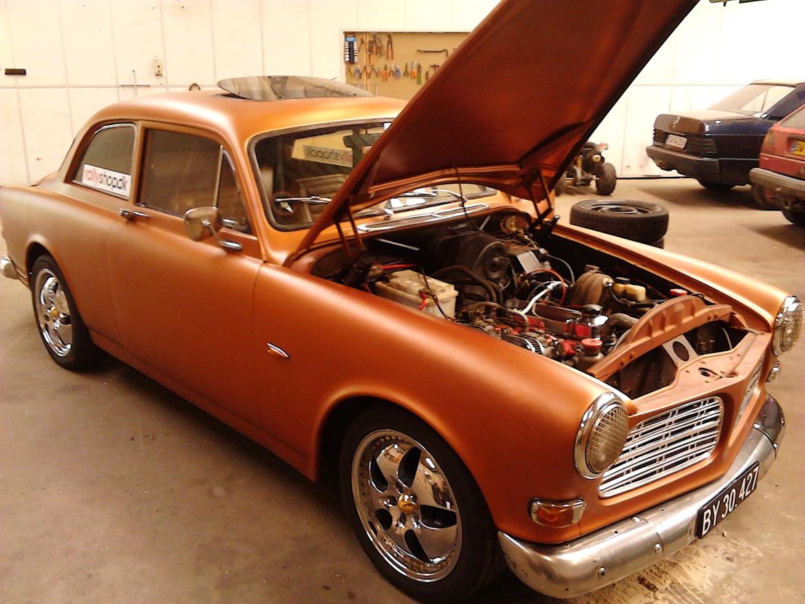 Volvo amazon 2 dørs b18 fru bisp så der kronhjort billede 13