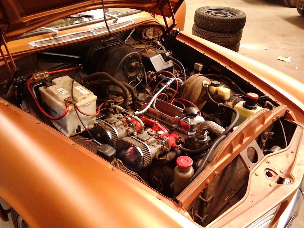 Volvo amazon 2 dørs b18 fru bisp så der kronhjort billede 14