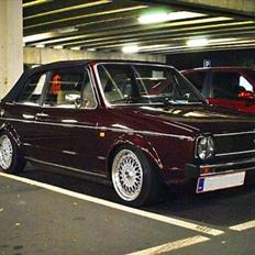 VW Golf mkI Cabriolet 1.8 Weber