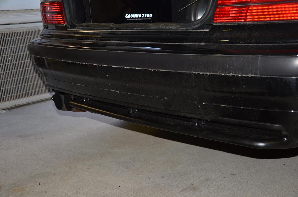 BMW E36 325i Coupé - Så kom der også diffuser på bilen igen.  billede 18