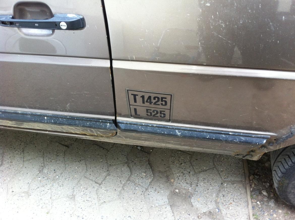 VW Golf 2 1,6 D billede 12