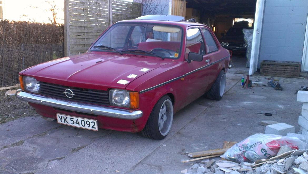 Opel Kadett c - Lige sænket. 
Steffan cup fælge billede 1