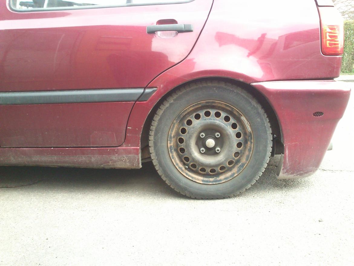 VW golf 3 cl - der var kommet noget vægt i da den kører med std fejrer :) billede 19